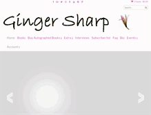 Tablet Screenshot of gingersharp.us